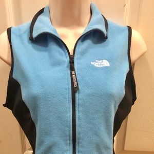 North face fleece vests